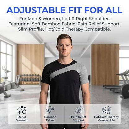 Bamboo Shoulder Brace Support - Flat 50% OFF