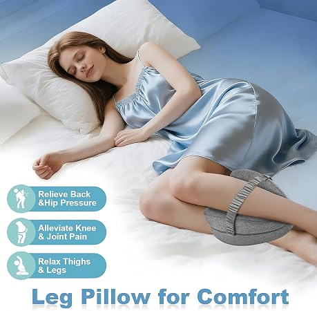 Ergonomic Leg Alignment Pillow – Knee & Hip Support Cushion
