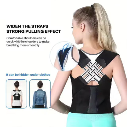 Back & Waist Posture Corrector – Adjustable Double Support Brace -  Hurry 50%OFF