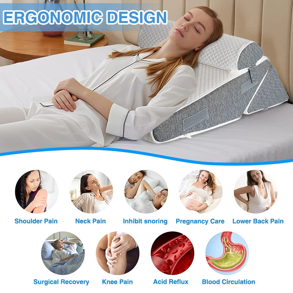 Wedge Pillow - 3PCS Pillow Set - 50% OFF Today Only