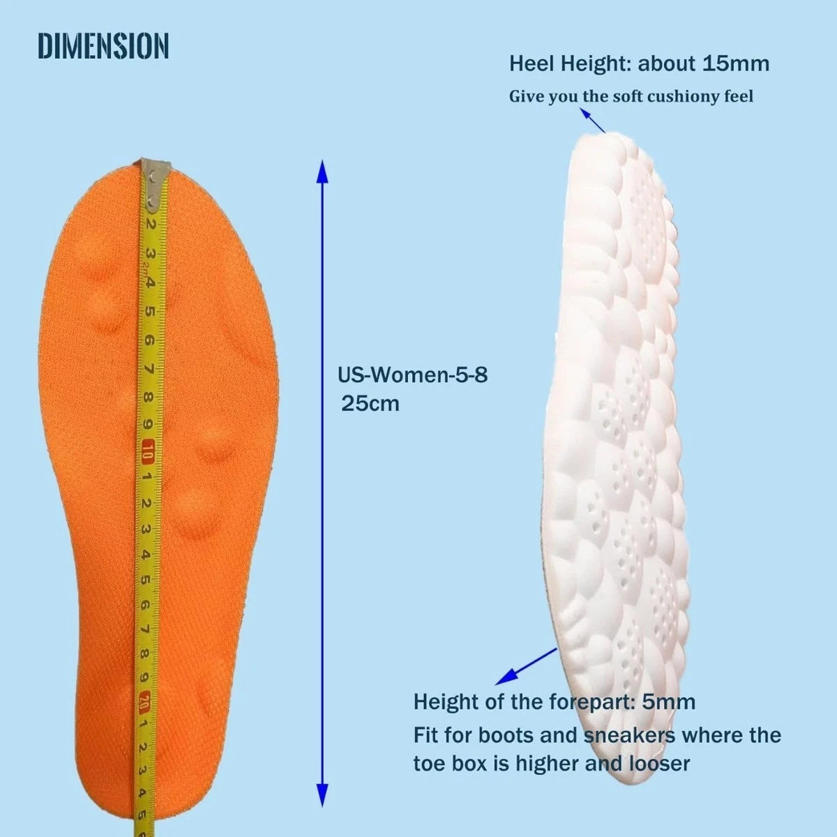 AcuRelief Reflexology Massage Insoles