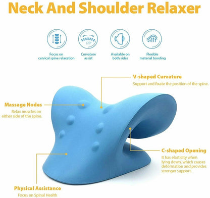 Neck Stretcher Pillow – Neck Pain Relief & Posture Support