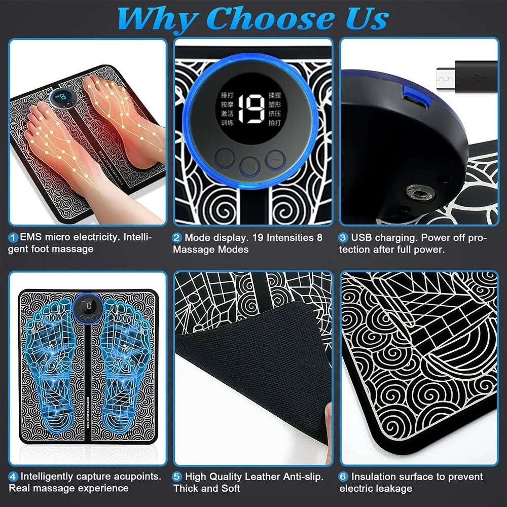 EMS Foot Massager Pad