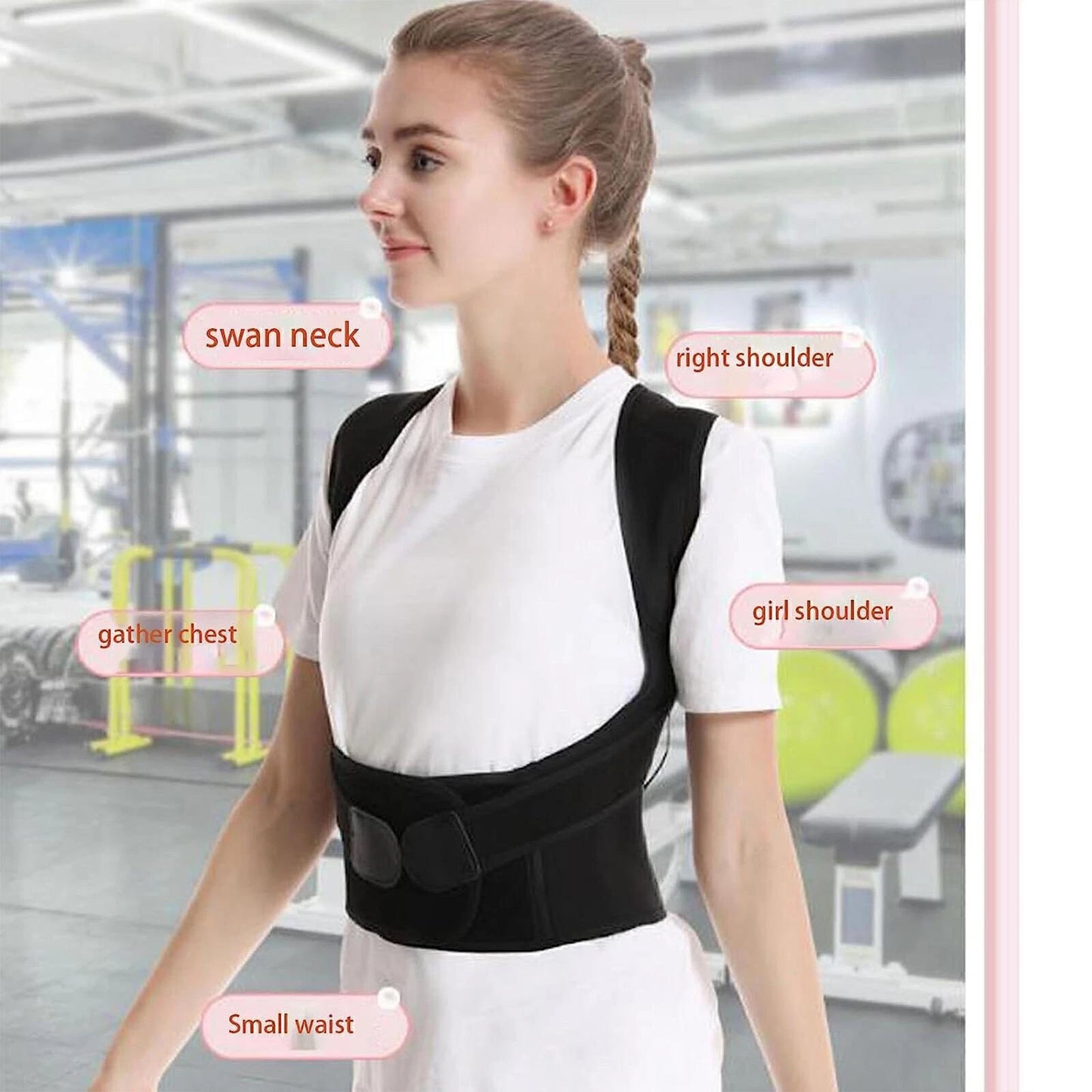 Back & Waist Posture Corrector – Adjustable Double Support Brace -  Hurry 50%OFF