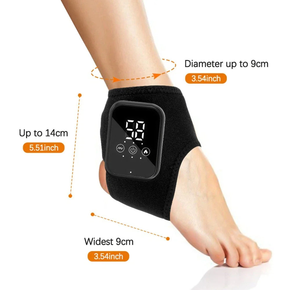 Cordless Heated Ankle Massager Brace Aussie Vital Supplies
