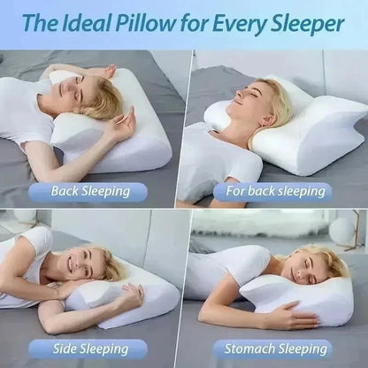 Ergonomic Butterfly Memory Foam Pillow